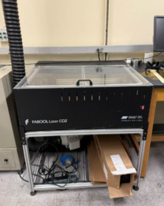 CO₂ laser cutter
